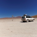 Frontière entre la Bolivie et le Chili.