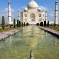 Inde : le Taj Mahal.