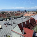 Sibiu, vue de al tour du Conseil.