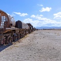 Uyuni, le cimetière des locomotives.