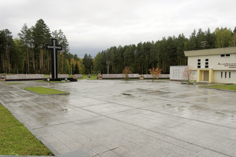 Près d'Iekaterinbourg, un mémorial pour les victimes du Goulag (Russie).