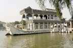 Le palais d'été. Le bateau en marbre (Chine).