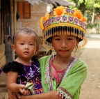 Luang Prabang : enfants Hmong