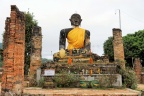 Plaine des Jarres : grand Bouddha du Vat Phia Wat.