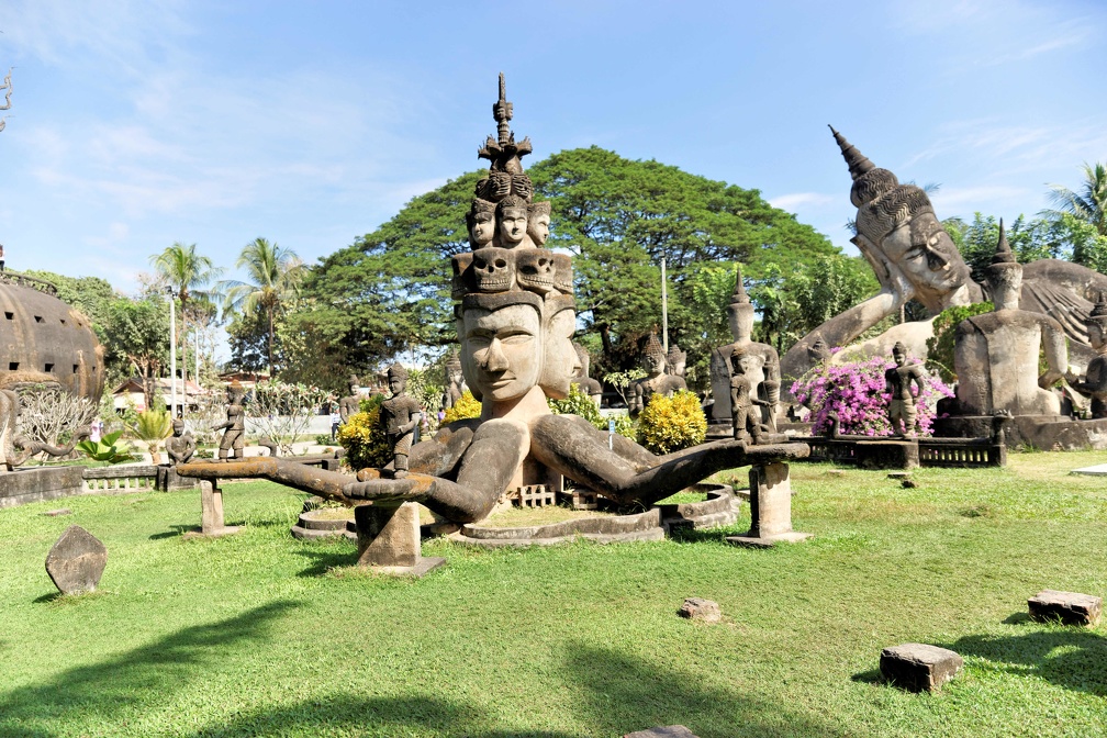 Vientiane, Bouddha Park.
