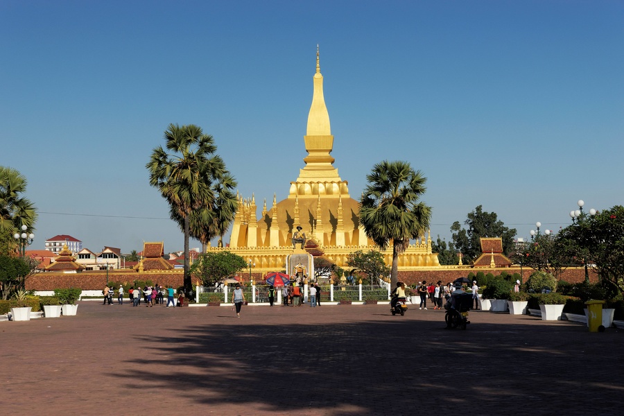 Vientiane, le That Luang.