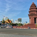 Phnom Penh, monument de l'Indépebdance.