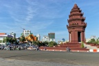 Phnom Penh, monument de l'Indépebdance.
