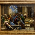 Le Christ chassant les marchands du temple vers 1570