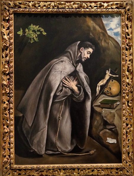Saint François en prière