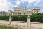 Bucarest. Le palais de Ceausescu.