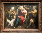 La Sainte Famille avec sainte Elisabeth et le jeune saint Jean-Baptiste.