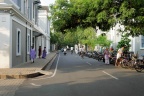 Pondichéry, quartier français.