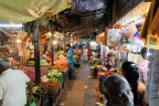 Pondichéry, marché de nuit.