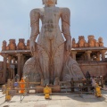 Colossale statue de Gomateshvara.