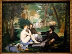 Le déjeuner sur l'herbe. Edouard Manet.