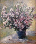Vase de fleurs. Claude Monet.