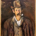 L'Homme à la pipe. Paul Cézanne.