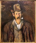 L'Homme à la pipe. Paul Cézanne.