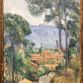 Vue sur l'Estaque et le Château d'If. Paul Cézanne.