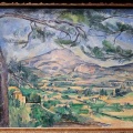 La Ontagne Sainte-Victoire au grand pin. Paul Cézanne.
