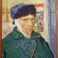 Autoportrait à l'oreille bandée. Vincent Van Gogh.