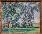 Grands Arbres au Jas de Bouffan. Paul Cézanne.