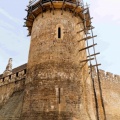 Guédelon : coostruction du château fort.