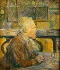Portrait de Vincent Gogh.