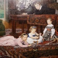 Portrait des quatre enfants d'Emile Gaillard.