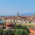 Place Michel-Ange, panorama de Florence.