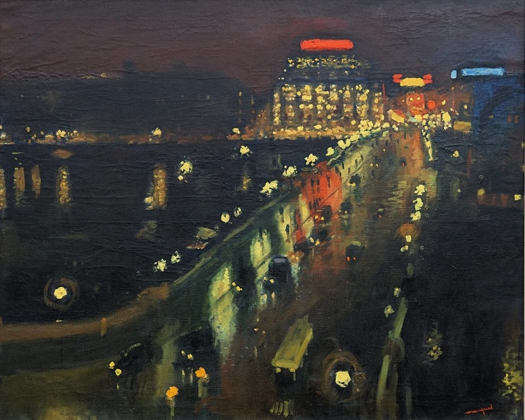 Albert Marquet : "Le Pont-Neuf la nuit".
