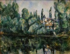 Cézanne, Bord de Marne.