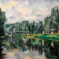 Cézanne, Le Pont sur la Marne à Créteil.