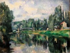 Cézanne, Le Pont sur la Marne à Créteil.