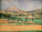 Cézanne, La Montagne Sainte-Victoire vue du chemin de Valcros.