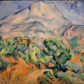Cézanne, Paysage. Montagne Sainte-Victoire.