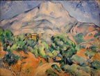 Cézanne, Paysage. Montagne Sainte-Victoire.