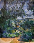 Cézanne, Paysage bleu.