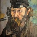 Cézanne, Autoportrait à la casquette.