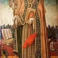 Vittore Crivelli : Saint Bonaventure tenant l'arbre de la rédemption.