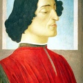 botticelli : portrait de Julien de Médicis.