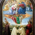 Botticelli et atelier : le Couronnement de la Vierge
