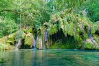 La Reculée des Planches, cascade des Tufs.